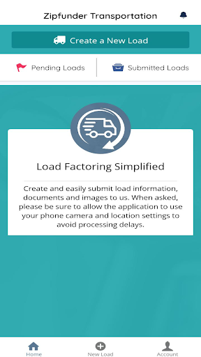 Zipfunder Transportation Screen 2