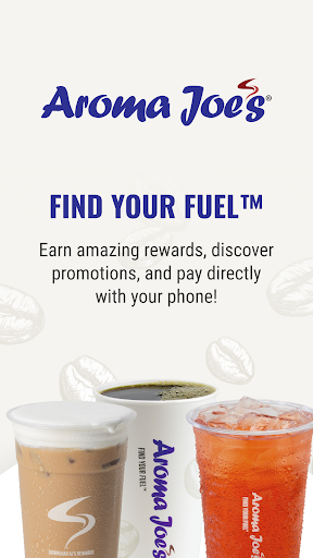 Android application Aroma Joe's screenshort