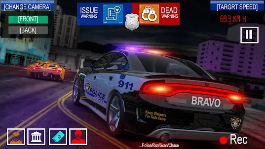 US Police Car Game: Car Chase