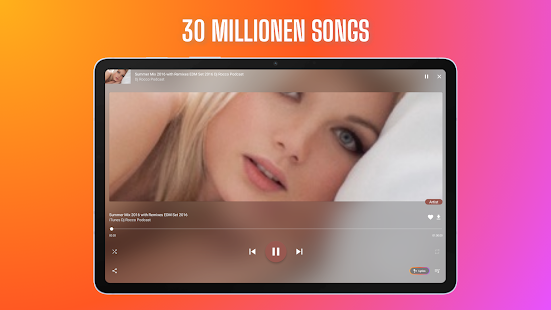 MP3-Downloader - Musikplayer Screenshot