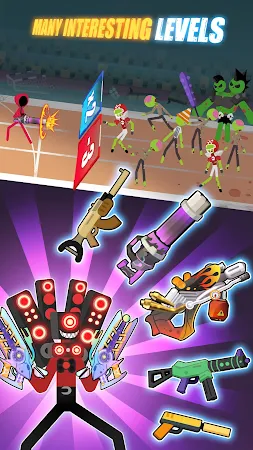 Game screenshot BonBon Stickman World Games hack