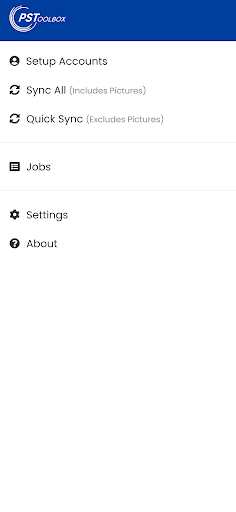PST Mobile Screen 2