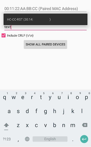 Tasker Bluetooth Serial Screen 2