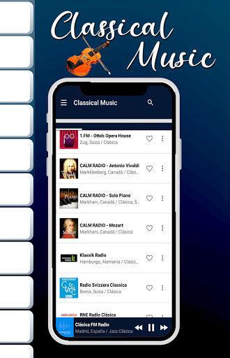 Classical Music Radio Screen 2