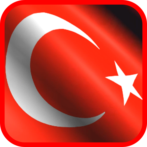 Türk bayrak canlı duvar kağıdı  Icon