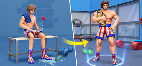 Slap & Punch:Gym Fighting Game poster 8