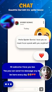 spider soniic call and games