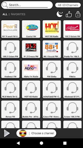 Android application Uganda Radio Stations - AM FM screenshort