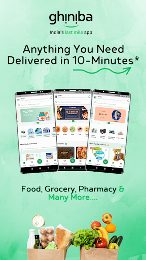 MinitPe: Food,Taxi & Grocery Screenshot 1 - AppWisp.com