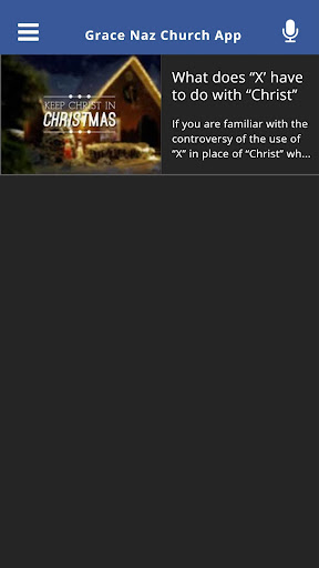 Grace Naz Church App