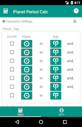 Planet Period Calc