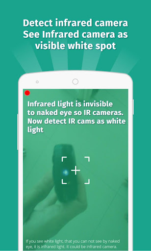 Android application SpyMaster Detect Hidden Camera screenshort