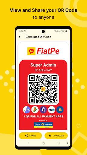FiatPe for Business Screen 2