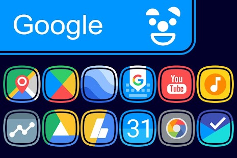 Rigoletto - Captura de pantalla del paquete de iconos de Squircle