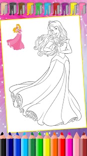 Prinzessin Färbung Spiel Screenshot