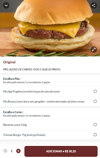 Famosa Pizza. Screen 2