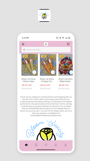 Bloom Beauty Company Screenshot 3 - AppWisp.com