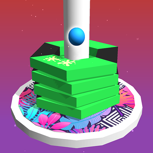 Stack Pop 3D -Helix Ball Blast  Icon