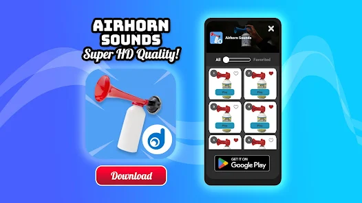 Airhorn Sound Collection dans l'App Store