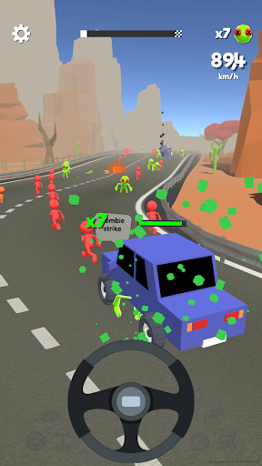 Car Escape 3D : Zombie Attack Screen 3