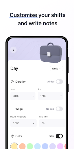 Shift Work Calendar screenshot 3