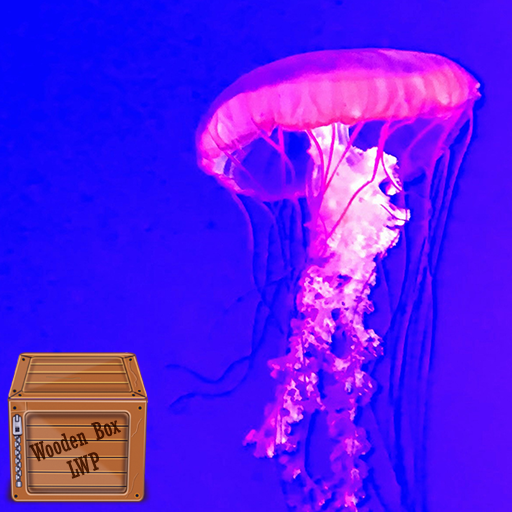 moving jellyfish wallpaper logo