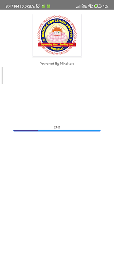 Android application Benaka’s E-learning screenshort