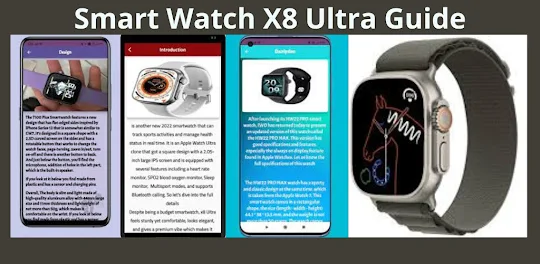 Smart Watch X8 Ultra Guide