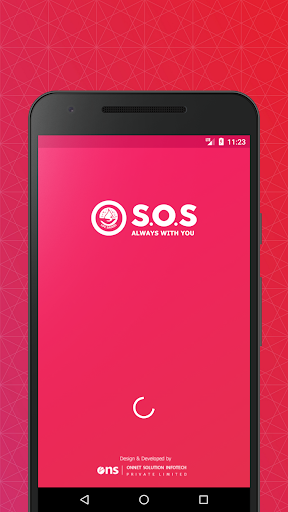 Android application SOS - Life Saviour screenshort