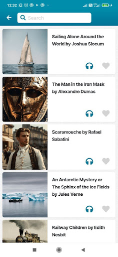 Android application Books and Audiobooks screenshort