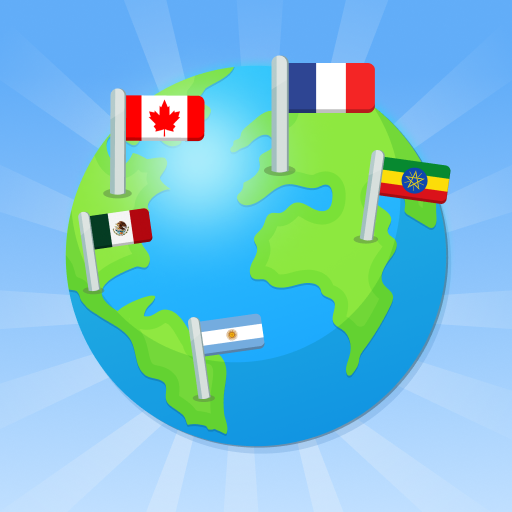 Flags of the World Map Quiz  Icon
