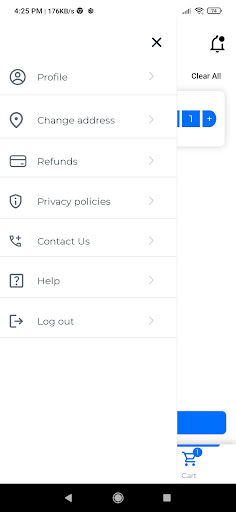 Serve-Eazy for Customers Screen 3