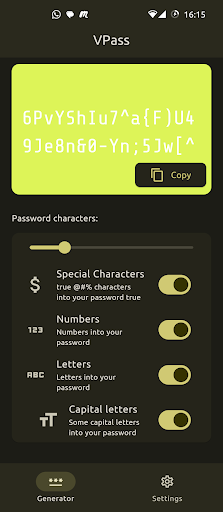 VPass Screen 2