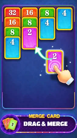 Game screenshot Merge Card Puzzle mod apk