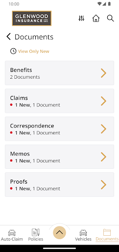 Glenwood Insurance Portal Screen 3