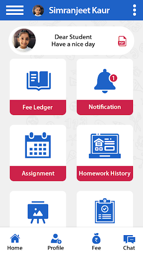 Android application Nishaan Academy,Aulakh screenshort