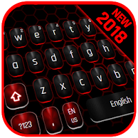 Classic Black Red Keyboard