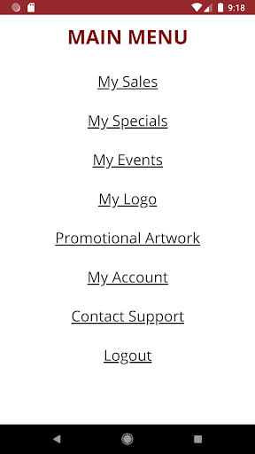 Android application Strikeshot Member Services screenshort