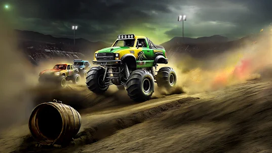 Monster Truck Dirt Racing