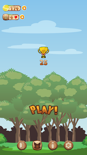 Android application Animal Jump screenshort