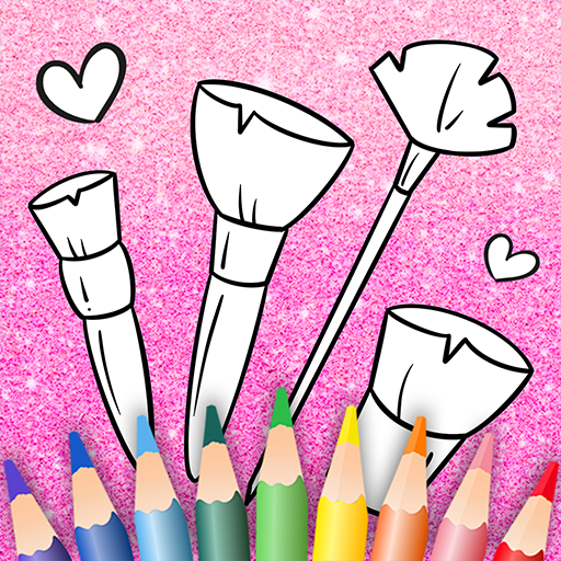 Glitter Beauty Color For Kids 1.001 Icon