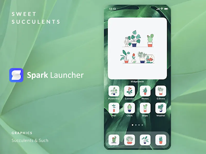 Spark Launcher PRO - OS 14 Launcher Captura de pantalla