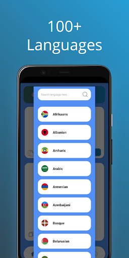 Android application Translate All-Camera Translate screenshort