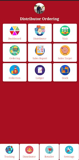 Android application Excellor Sales Management screenshort