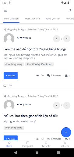 Android application Yêu Tiếng Trung screenshort