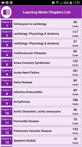 Cardiology : Exam Review Screen 2