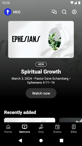Hicksville Christian Church Screenshot 2 - AppWisp.com