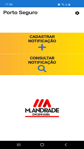 Android application Porto + Iluminado e Seguro screenshort