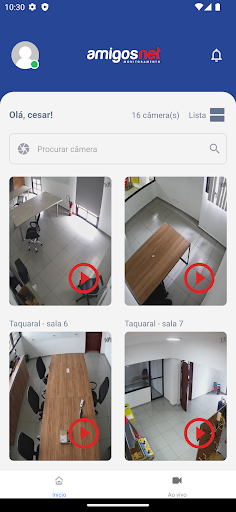 Android application Amigosnet screenshort