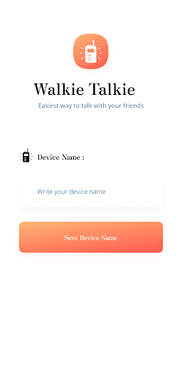 WalkieTalkie:Two Way Radio-PTT Screen 2